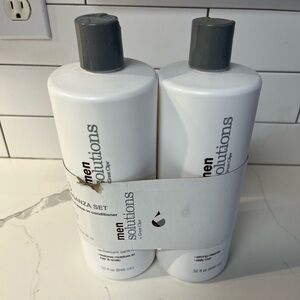 BIG SIZE Great‎ Clips Men Solutions  Shampoo And Conditioner Set 32 fl oz New